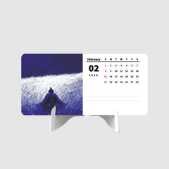 Samurai Standing Premium Table Desk Calendar
