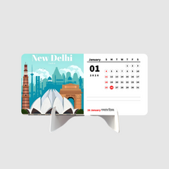 Sky High City Premium Table Desk Calendar