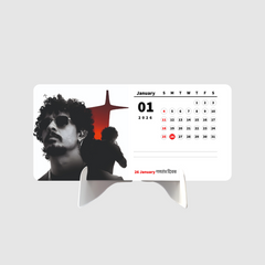WORLD POP Singers Premium Table Desk Calendar