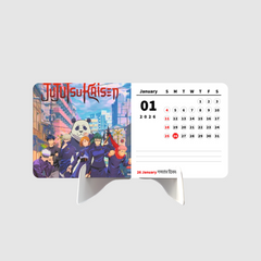 Gojo and Yuji Premium Table Desk Calendar
