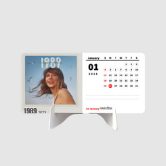 WORLD POP Premium Table Desk Calendar