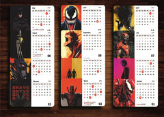 SUPER VILLAIN Premium Table Desk Calendar – 2026