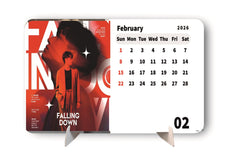 GLOBAL POPS Premium Table Desk Calendar – 2026