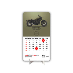 Limitless DREAM BIKE Premium Table Desk Calendar – 2026