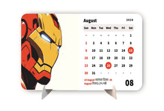 Iron Man Premium Table Desk Calendar – 2026