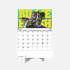 WORLD Singers Premium Table Desk Calendar