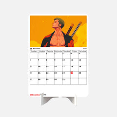 Monkey D.Luffy Premium Table Desk Calendar