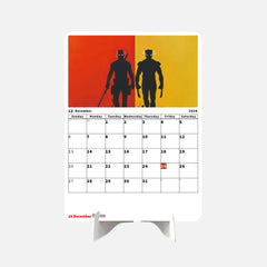 SUPER VILLAIN Premium Table Desk Calendar
