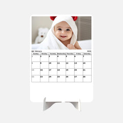Cute Little Baby Premium Table Desk Calendar
