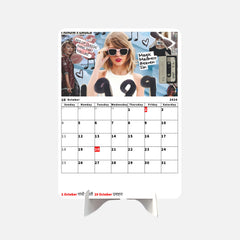 Global Pop Icon Premium Table Desk Calendar