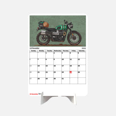 Limitless DREAM BIKE Premium Table Desk Calendar