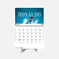 Football Man Premium Table Desk Calendar