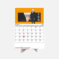 Gojo and Yuji Premium Table Desk Calendar