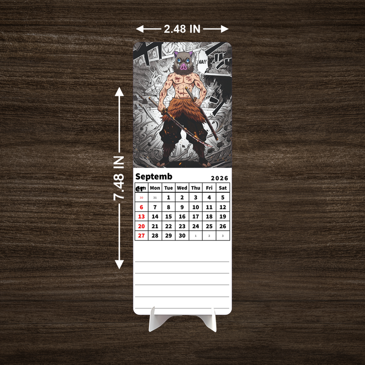 Slayer Premium Table Desk Calendar