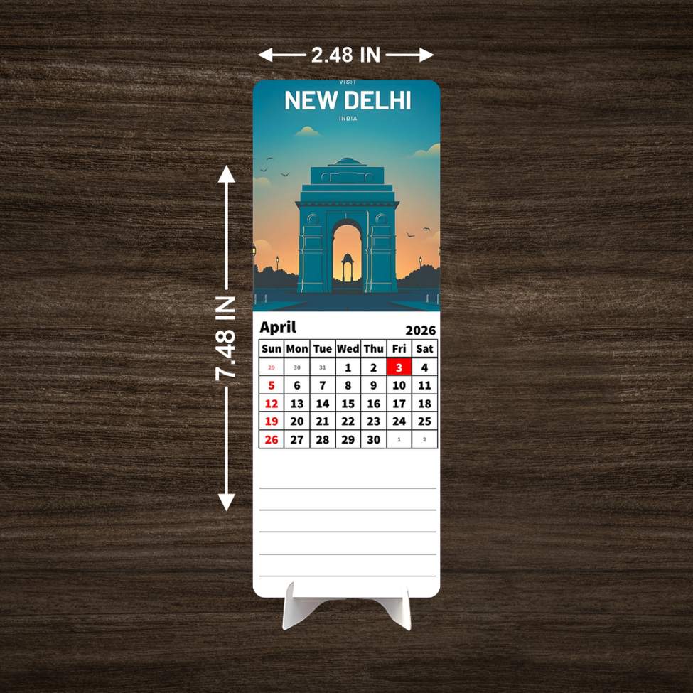 DREAM City Premium Table Desk Calendar