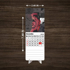 Gojo and Yuji Premium Table Desk Calendar