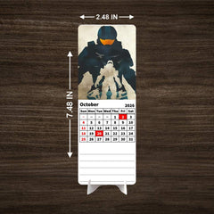 GAME Premium Table Desk Calendar