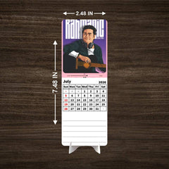 INDIAN POP Singers Premium Table Desk Calendar