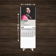 International POP Singers Premium Table Desk Calendar