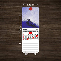 Last Standing Premium Table Desk Calendar