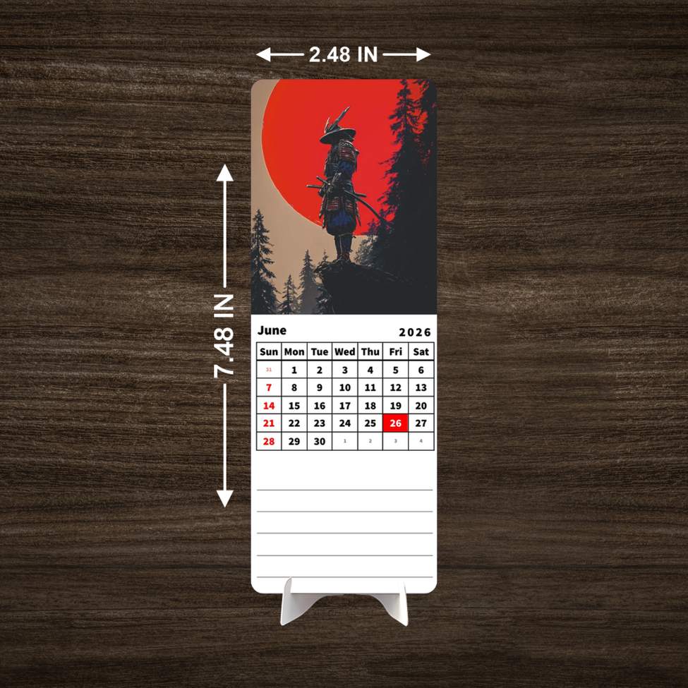 Standing Premium Table Desk Calendar