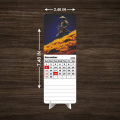 Samurai Premium Table Desk Calendar