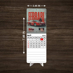 Super fast CAR Premium Table Desk Calendar