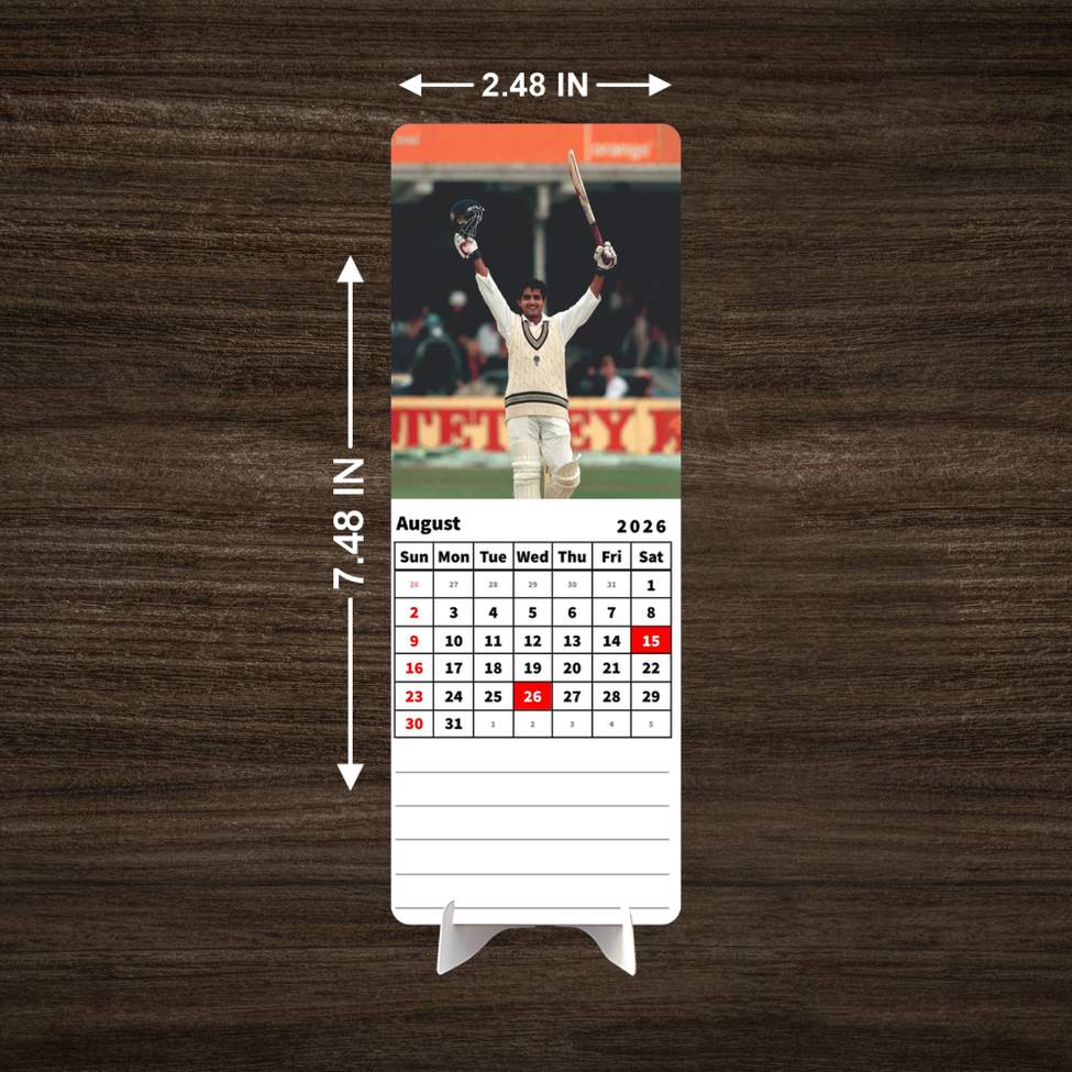 The Game Changer Premium Table Desk Calendar