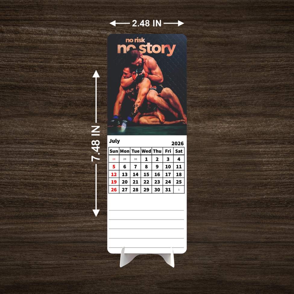 UFC Ultimate Fighting Championship Premium Table Desk Calendar