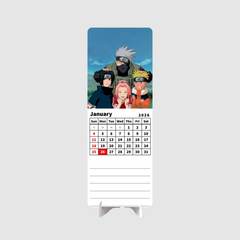 Duo Naruto & Sasuke Premium Table Desk Calendar