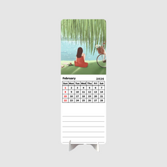 GREEN Valley Premium Table Desk Calendar