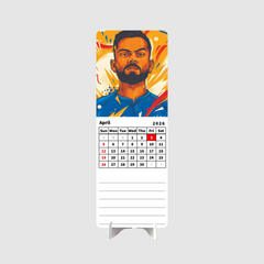KING Virat Kohli Premium Table Desk Calendar