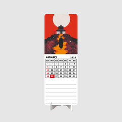 Last Samurai Premium Table Desk Calendar