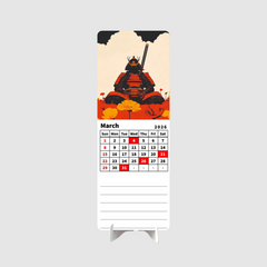 Legend Samurai Premium Table Desk Calendar