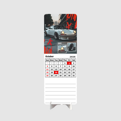 Car Collection Premium Table Desk Calendar
