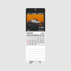 Luxury Car Collection Premium Table Desk Calendar
