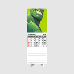SUPER HERO Premium Table Desk Calendar