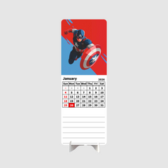 SUPER HERO MAN Premium Table Desk Calendar