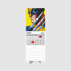 ANIME HERO MAN Premium Table Desk Calendar