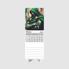 ANIME MAN Premium Table Desk Calendar