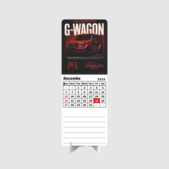 Super fast CAR Premium Table Desk Calendar