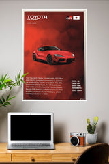 2019 Toyota Supra Poster | Cars Posters