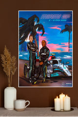 2022 Miami Grand Prix Poster| Games Posters