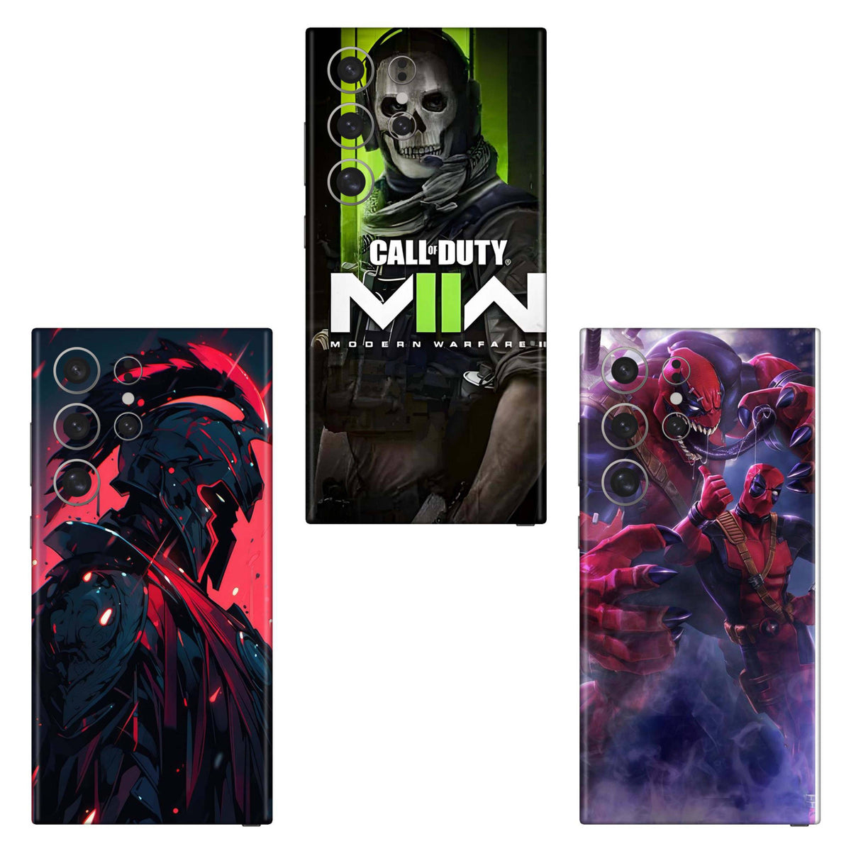 Combo 204 Mobile Skin Pack Of 3 Combo