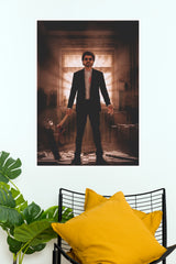 Stylish South Indian Actor Action Movie Poster – Cinematic Wall Art   (Tollywood Poster)