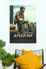 Amaran Sivakarthikeyan Army Poster – Tamil Movie Military Wall Art  (Tollywood Poster)