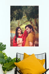 Andhra King Monsoon Romance Poster – Romantic Telugu Movie Couple Wall Art  (Tollywood Poster)