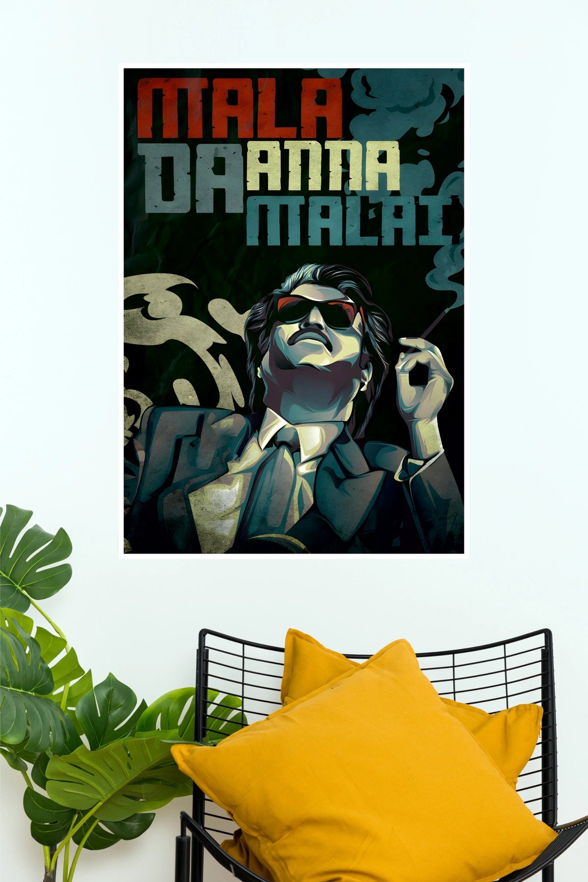 Annaamalai Movie Poster – Vintage Tamil Cinema Wall Art | Poster Velley  (Tollywood Poster)