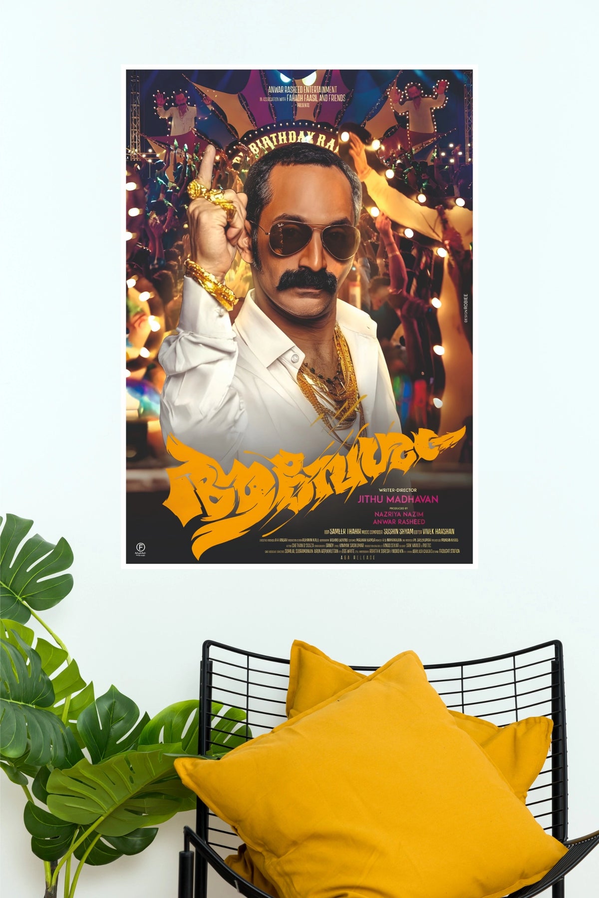 Bheeshma Parvam Movie Poster – Stylish Malayalam Cinema Wall Art   (Tollywood Poster)