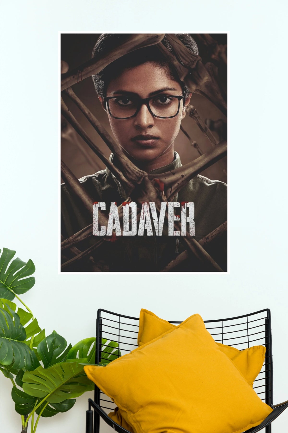 Cadaver Dark Thriller Poster – Intense Horror Style Wall Art  (Tollywood Poster)